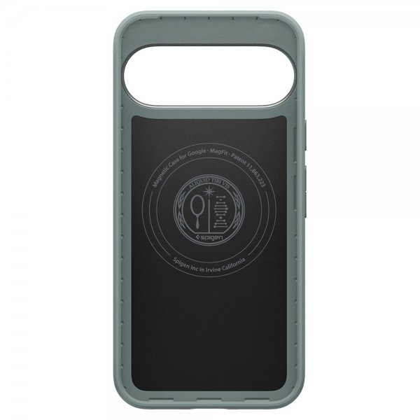 Spigen Google Pixel 10/Pixel 10 Pro Deksel Thin Fit MagFit Sage Green