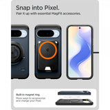 Spigen Google Pixel 10/Pixel 10 Pro Deksel Tough Armor MagFit Metal Slate