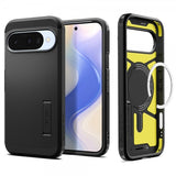Spigen Google Pixel 10/Pixel 10 Pro Deksel Tough Armor MagFit Svart
