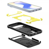 Spigen Google Pixel 10/Pixel 10 Pro Deksel Tough Armor MagFit Svart