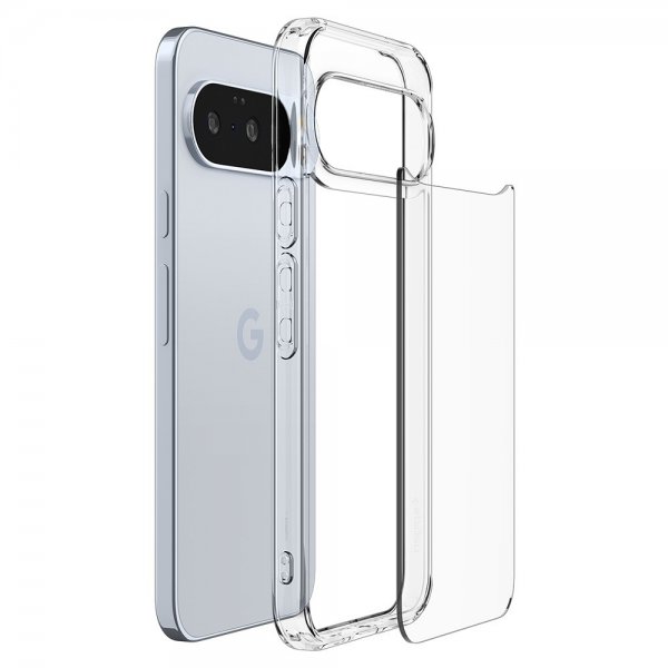 Spigen Google Pixel 10/Pixel 10 Pro Deksel Ultra Hybrid Crystal Clear