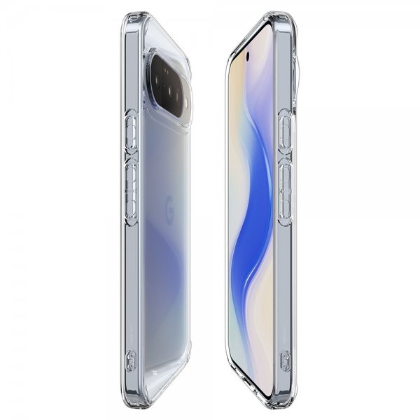 Spigen Google Pixel 10/Pixel 10 Pro Deksel Ultra Hybrid Crystal Clear