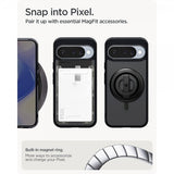 Spigen Google Pixel 10/Pixel 10 Pro Deksel Ultra Hybrid MagFit Frost Black