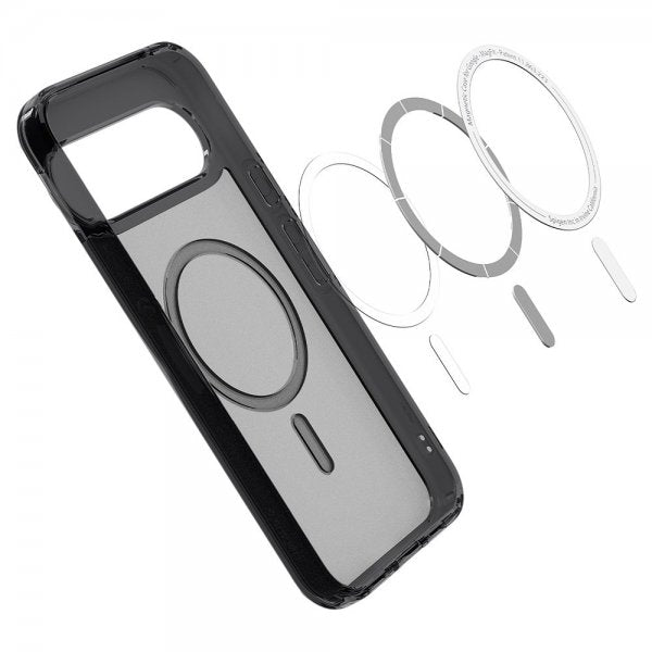 Spigen Google Pixel 10/Pixel 10 Pro Deksel Ultra Hybrid MagFit Frost Black