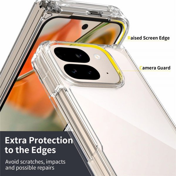 Nordic Covers Google Pixel 10 Pro Fold Deksel Feather Series Transparent