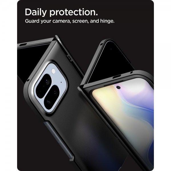 Spigen Google Pixel 10 Pro Fold Deksel Slim Armor Pro MagFit Svart