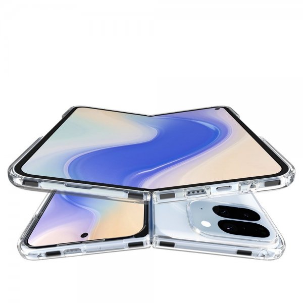 Spigen Google Pixel 10 Pro Fold Deksel Ultra Hybrid MagFit Clear White