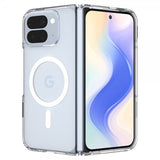 Spigen Google Pixel 10 Pro Fold Deksel Ultra Hybrid MagFit Clear White