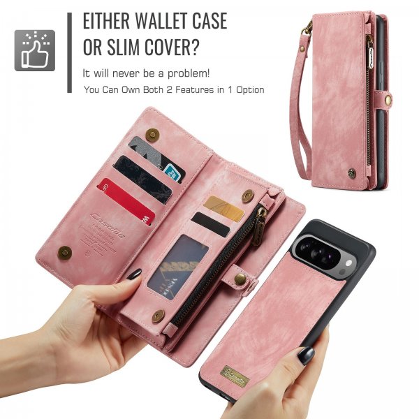 CaseMe Google Pixel 10 Pro XL Etui 008 Series Avtakbart Deksel Rosa