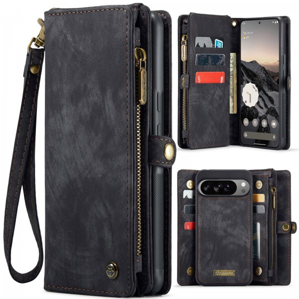 CaseMe Google Pixel 10 Pro XL Etui 008 Series Avtakbart Deksel Svart