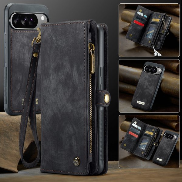 CaseMe Google Pixel 10 Pro XL Etui 008 Series Avtakbart Deksel Svart