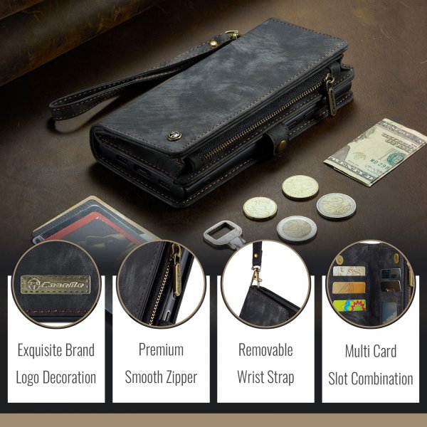 CaseMe Google Pixel 10 Pro XL Etui 008 Series Avtakbart Deksel Svart