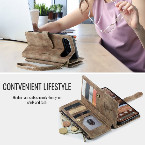 CaseMe Google Pixel 10 Pro XL Etui C30 Series Brun