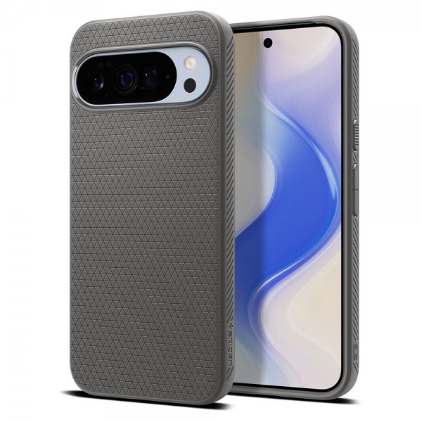 Spigen Google Pixel 10 Pro XL Deksel Liquid Air MagFit Marble Gray