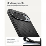 Spigen Google Pixel 10 Pro XL Deksel Liquid Air Matte Black
