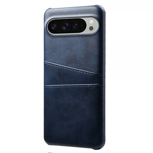 Google Pixel 10 Pro XL Deksel med To Kortlommer Blå