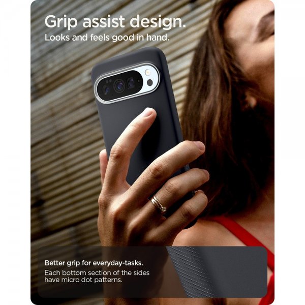 Spigen Google Pixel 10 Pro XL Deksel Nano Pop MagFit Black Sesame