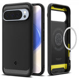 Spigen Google Pixel 10 Pro XL Deksel Rugged Armor MagFit Matte Black