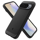 Spigen Google Pixel 10 Pro XL Deksel Rugged Armor MagFit Matte Black
