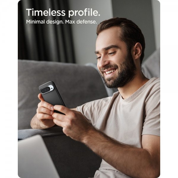 Spigen Google Pixel 10 Pro XL Deksel Thin Fit MagFit Svart