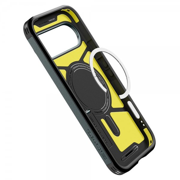 Spigen Google Pixel 10 Pro XL Deksel Tough Armor MagFit Abyss Green