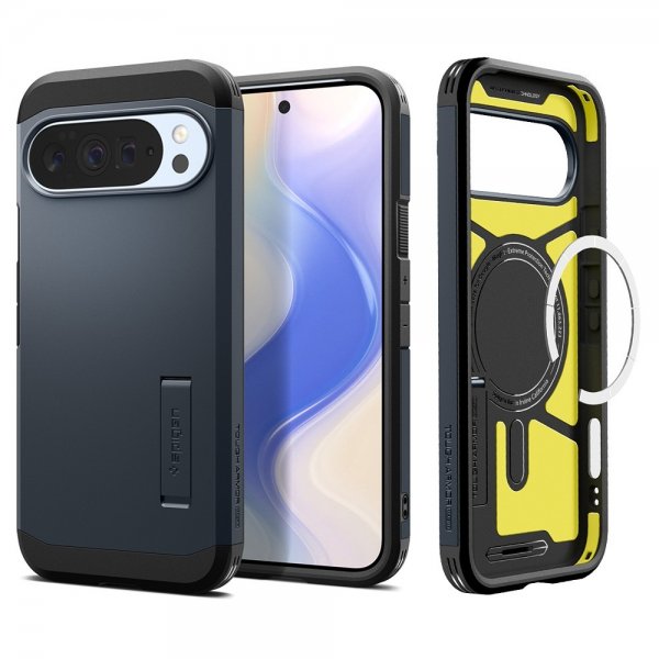 Spigen Google Pixel 10 Pro XL Deksel Tough Armor MagFit Metal Slate
