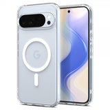Spigen Google Pixel 10 Pro XL Deksel Ultra Hybrid MagFit Clear White