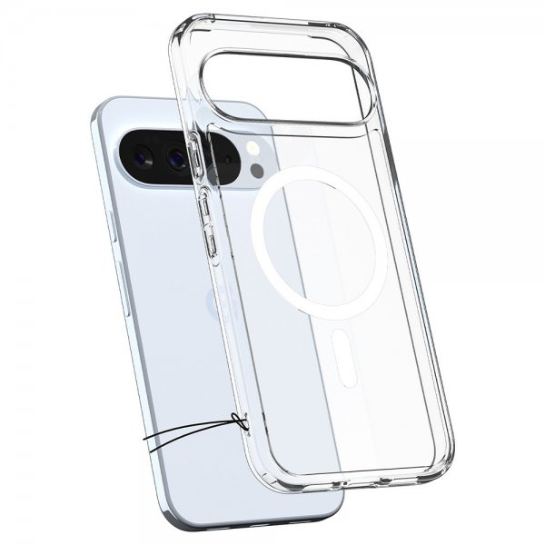 Spigen Google Pixel 10 Pro XL Deksel Ultra Hybrid MagFit Clear White