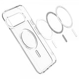 Spigen Google Pixel 10 Pro XL Deksel Ultra Hybrid MagFit Clear White