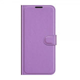Google Pixel 6 Etui Litchi Lilla