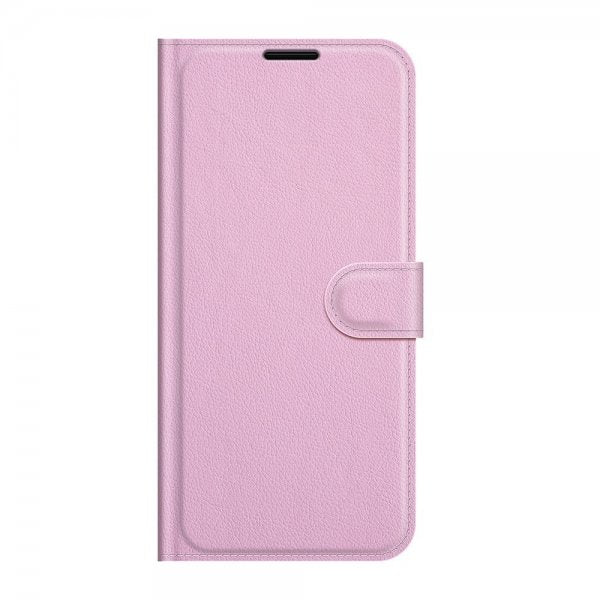 Google Pixel 6 Pro Etui Litchi Rosa