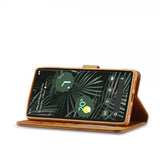 Lc.Imeeke Google Pixel 6 Pro Etui med Kortlomme Lysebrun