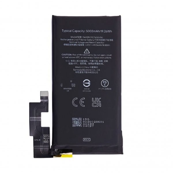 Google Pixel 6 Pro internt batteri Original G63QN 5003mAh