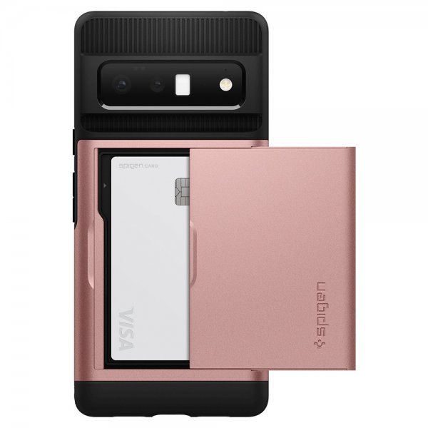 Spigen Google Pixel 6 Pro Deksel Slim Armor CS Rose Gold