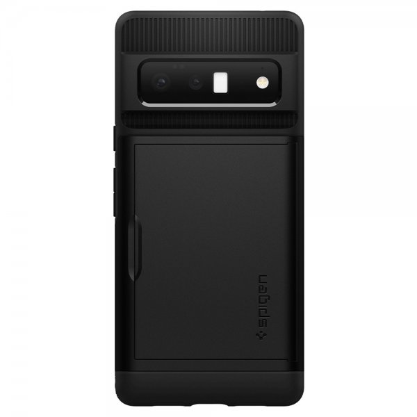 Spigen Google Pixel 6 Pro Deksel Slim Armor CS Svart