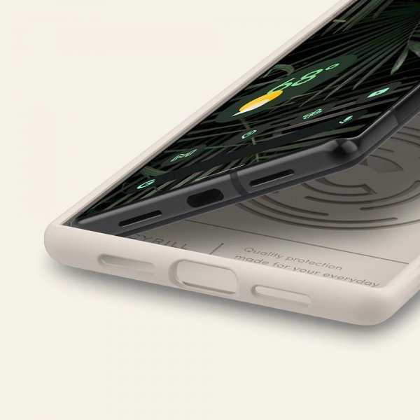 Cyrill Google Pixel 6 Pro Deksel Stone Cream