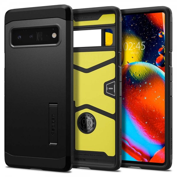 Spigen Google Pixel 6 Pro Deksel Tough Armor Svart
