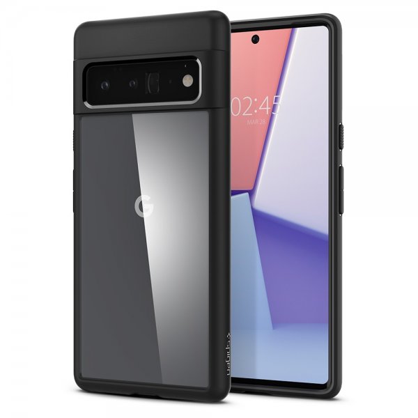 Spigen Google Pixel 6 Pro Deksel Ultra Hybrid Matte Black