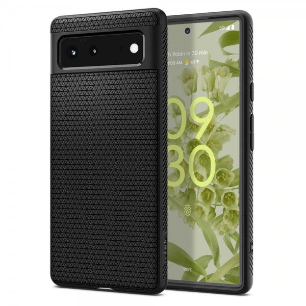 Spigen Google Pixel 6 Deksel Liquid Air Matte Black