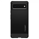 Spigen Google Pixel 6 Deksel Rugged Armor Matte Black