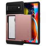 Spigen Google Pixel 6 Deksel Slim Armor CS Rose Gold