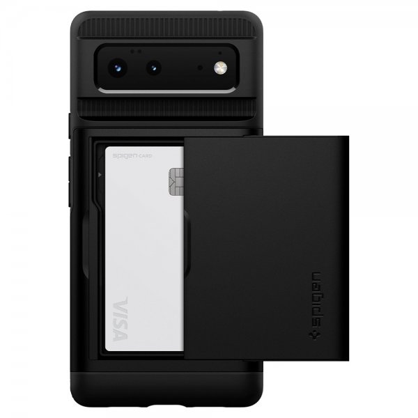 Spigen Google Pixel 6 Deksel Slim Armor CS Svart