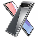 Spigen Google Pixel 6 Deksel Ultra Hybrid Crystal Clear
