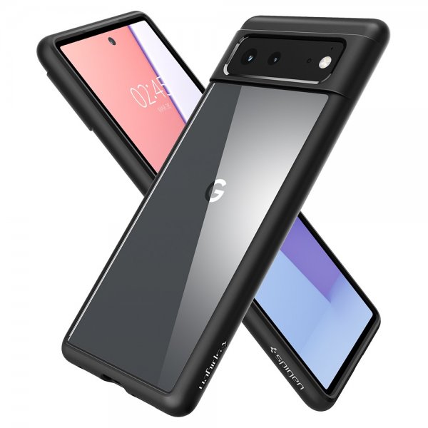Spigen Google Pixel 6 Deksel Ultra Hybrid Matte Black