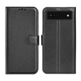 Google Pixel 6a Etui med Stativ Svart