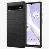 Spigen Google Pixel 6a Deksel Liquid Air Matte Black