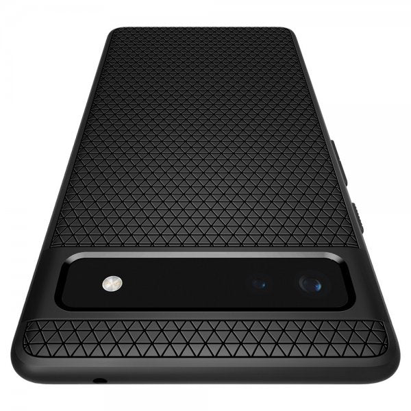 Spigen Google Pixel 6a Deksel Liquid Air Matte Black
