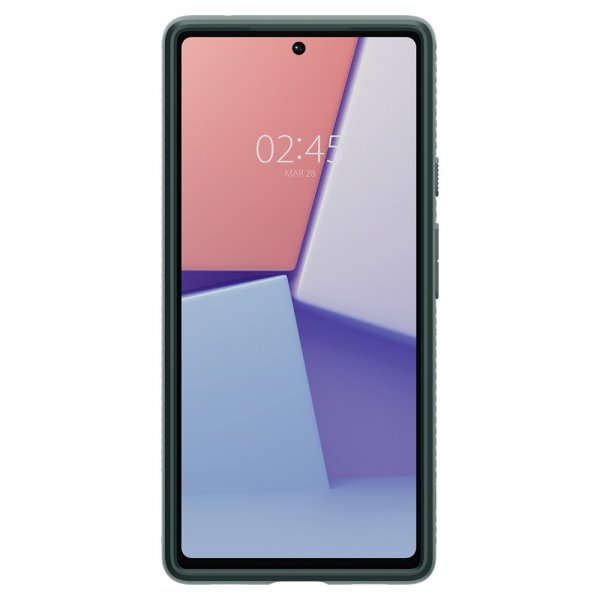 Spigen Google Pixel 6a Deksel Liquid Air Midnight Green