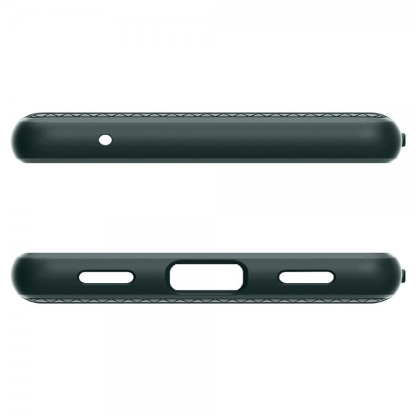 Spigen Google Pixel 6a Deksel Liquid Air Midnight Green