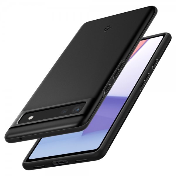 Spigen Google Pixel 6a Deksel Thin Fit Svart